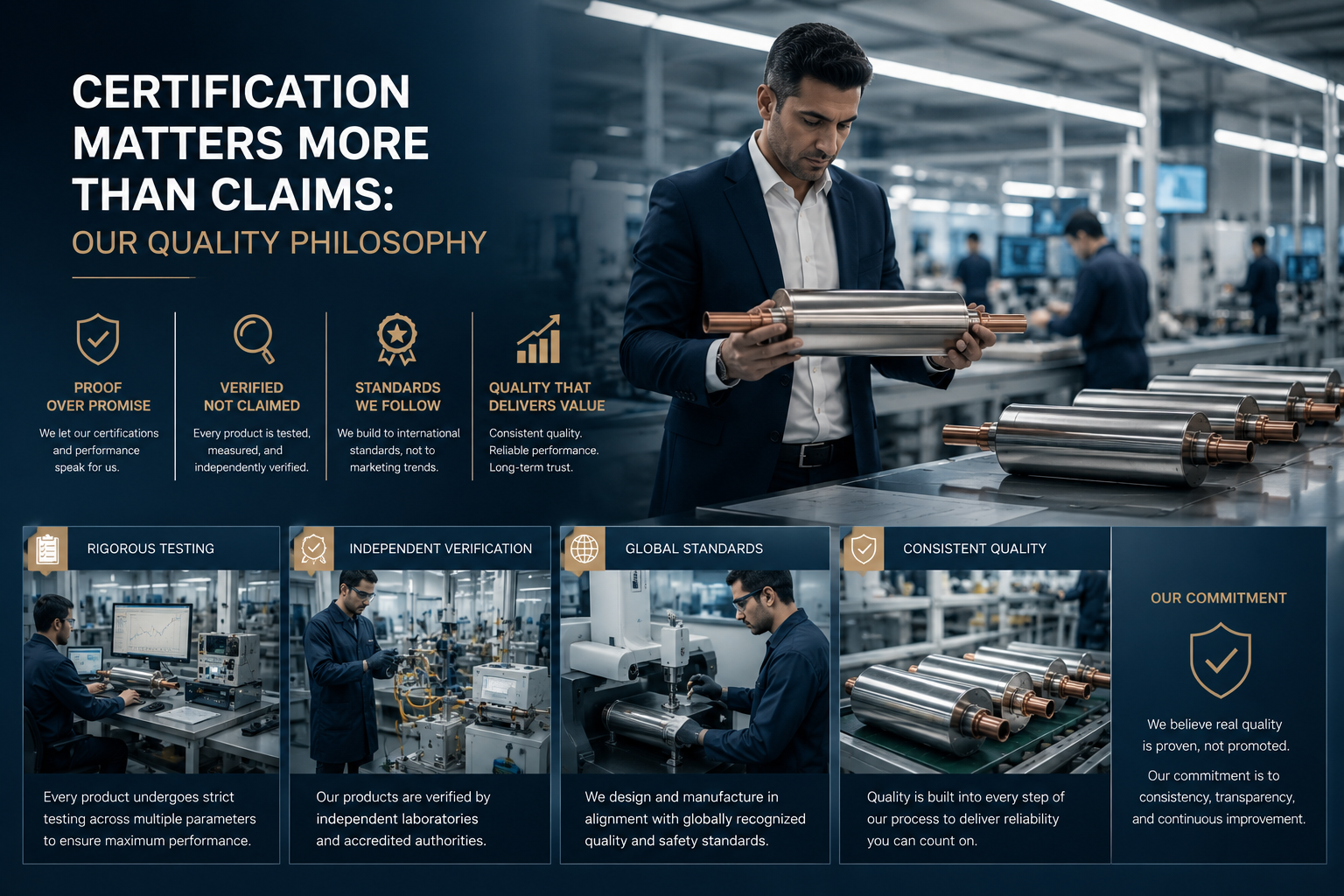 Certification Matters More Than Claims: Our Quality Philosophy